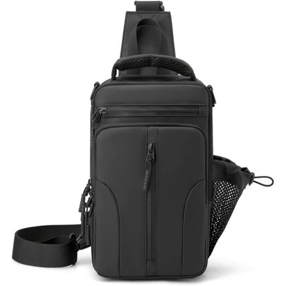 Anti theft crossbody sling backpack shoulder bag one strap travel daypack for me